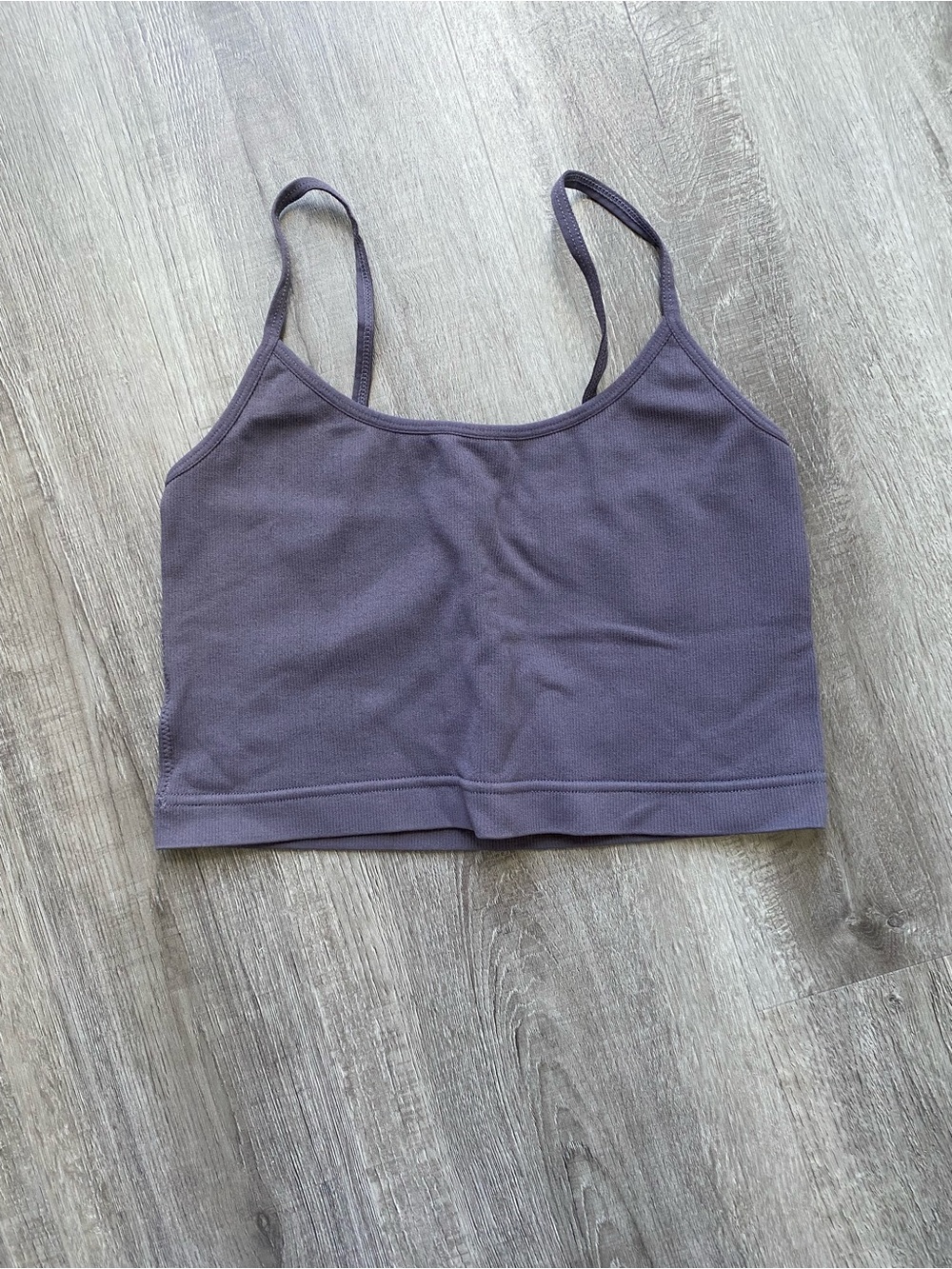 Garage tank crop top